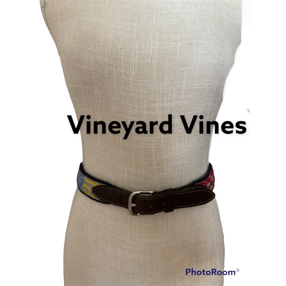 Vineyard Vines Cloth Belt Size 28